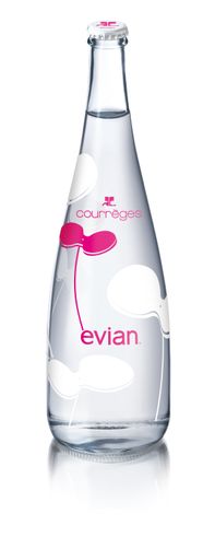  evian(R) limited edition 2012 - Courréges