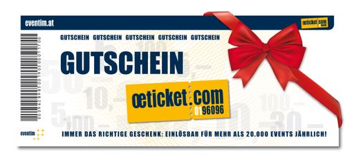 oeticket.com-Geschenkgutschein