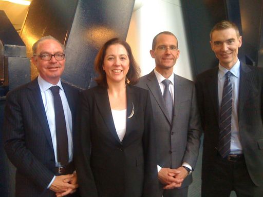 Wolfgang Kessler, Sabine Kirchmayr, Andreas Schumacher, Gunter Mayr (v.l.n.r.)