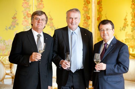 Vorschau Bild von v.l.n.r.: Gerhard Wohlmuth, Josef Pleil, Willi Klinger