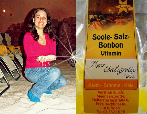  Meersalzgrotte Saliseum: Wiens erste Adresse für Salztherapie mit dazugehörendem Salz-Shop als Oase der Entspannung und Fundus für Weihnachtsgeschenke der ganz besonderen Art.