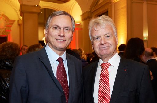 Bundesminister Alois Stöger diplômé, Präsident Mag. pharm. Dr. Friedemann Bachleitner-Hofmann