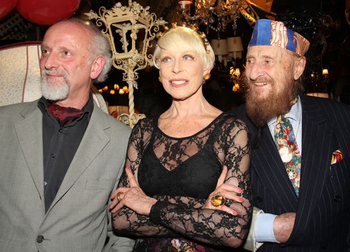 v.l.n.r. Michael Fuchs (Maler und Sohn von Ernst Fuchs), Eva Fuchs, Prof. Ernst Fuchs