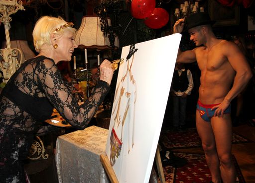 Vorschau Bild von Eva Fuchs Porträtiert Stripper "Franky"