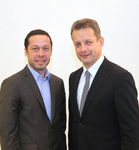 v.l.n.r.: Oskar Obereder (Gründer und Eigentümer von Silver Server) und Alfred Pufitsch (CEO von Tele2 in Österreich).