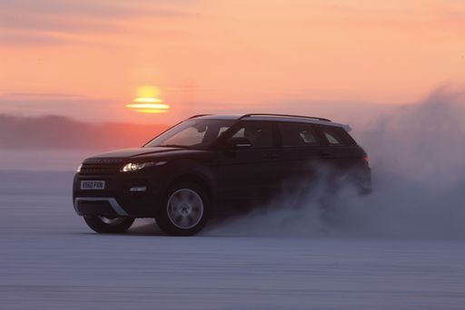  Range Rover Evoque Fahrtraining mit Orange