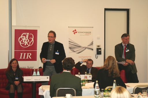  Amüsiert bis zweifelnd: Mag. Helga Tieben - Mag. Max Wellan - Dr. Otto Pjeta - Dr. Bernhard Rupp