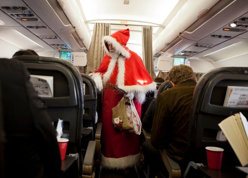 SWISS bringt den Samichlaus - der Schweizer Verwandte des Weihnachtsmanns - an Bord