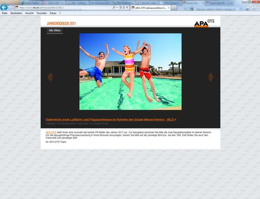 Highlights des Jahres 2011 in Bildern