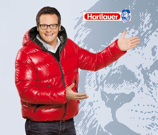  Die Hartlauer Schneewette war ein voller Erfolg! Im Bild: Robert F. Hartlauer.