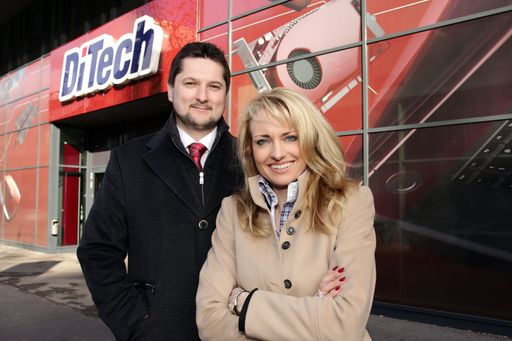  Im Bild v.l.n.r.: Damian Izdebski und Aleksandra Izdebska.