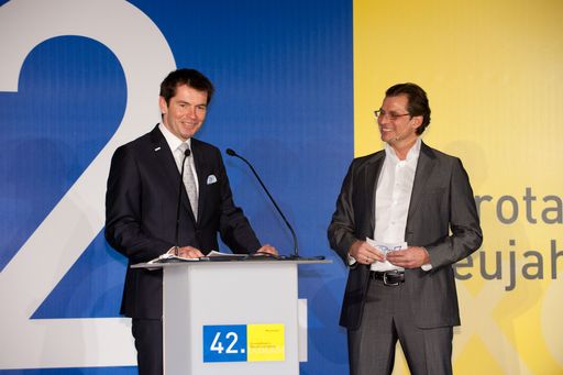 Max A. Weißensteiner, Generaldirektor EurotaxGlass's Österreich, Moderator Ronny Rockenbauer