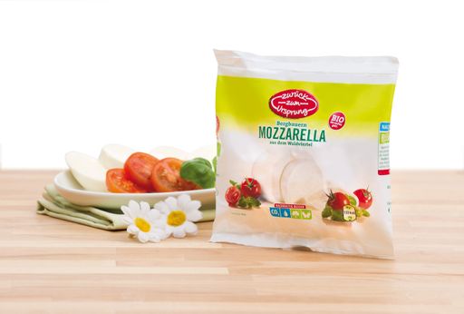Bio-Mozzarella von "Zurück zum Ursprung": Mediterraner Käsegenuss von Bergbauern aus dem Waldviertel.
