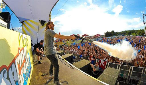 SBE David Guetta: DJ-Superstar David Guetta sorgte im letzten Jahr für ordentlich Stimmung.