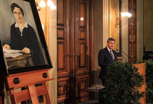 Vizekanzler Dr. Michael Spindelegger bei der Festsitzung des ÖVP-Parlamentsklubs aus Anlass der Seligsprechung von Hildegard Burjan