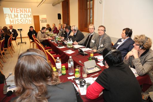 Diskussion über Gebühren für Dreharbeiten in Wien und Stockholm