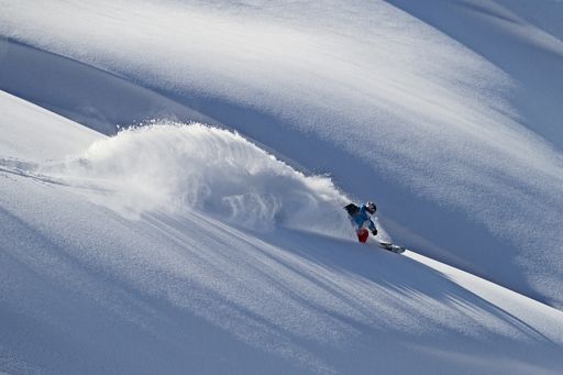 Alpine Winter-Kulisse in Vorarlberg: Für das Fahren im freien Gelände bietet das kleine österreichische Bundesland erstaunlich viele Variationsmöglichkeiten.