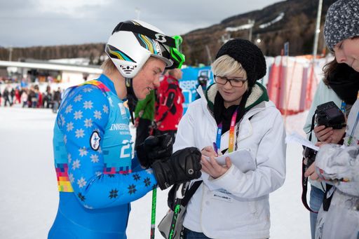 Samsung Mobile Explorer mit Tiroler Schülern bei der Arbeit
