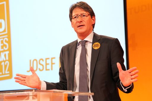 BZÖ-Chef Josef Bucher beim Jahresauftakt des BZÖ in Wien
