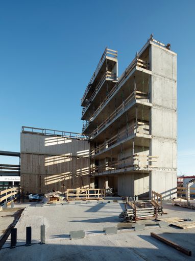 Vorschau Bild von Detailansicht siebengeschossige Wohnanlage "Wagramer Straße"
