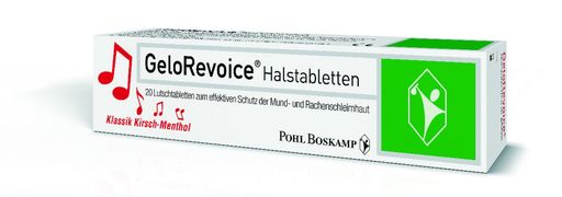 Vorschau Bild von Halstabletten mit Hyaluronsäure beruhigen die gereizte Schleimhaut in Hals und Rachen.