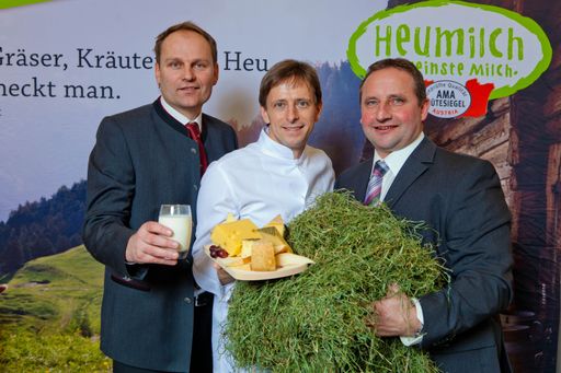  Umsatz legte im Vorjahr um 21 Prozent zu - Heumilch-Zuschlag hat sich in den vergangenen zwei Jahren mehr als verdreifacht