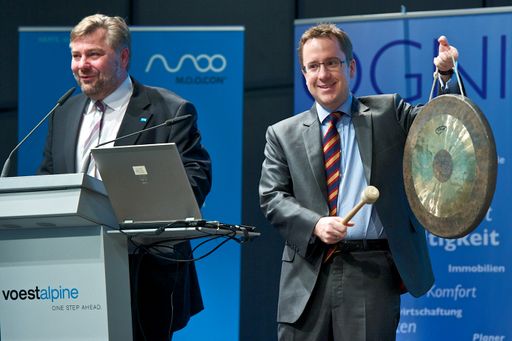Einläuten eines Paradigmenwechsels: die Veranstalter Karl Friedl (M.O.O.CON) und Philipp Kaufmann (ÖGNI)