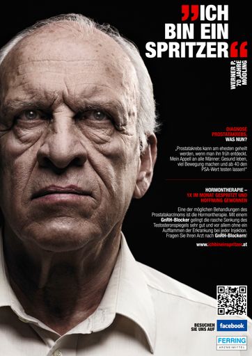 Vorschau Bild von Wartezimmerplakate machen in der urologischen Praxis auf die Kampagne aufmerksam.