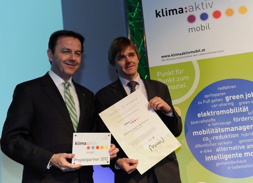  Übergabe klima activ Preis Hagan Lodge Altaussee