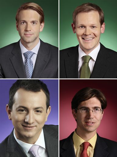  Benjamin Twardosz, Sven Hollmann, Ciprian Glodeanu, Luka Tadic Colic, Partner Wolf Theiss
