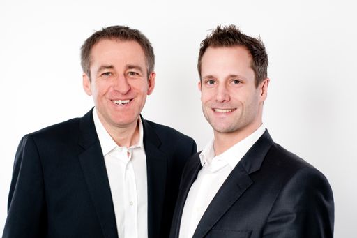 Die neue Marketingleitung: Wolfgang Chmelir und Michael Gierke