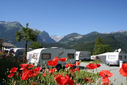 Terrassencamping Sonnenberg in Nüziders bei Bludenz