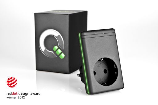QGate mit Verpackung, reddot design award winner 2012