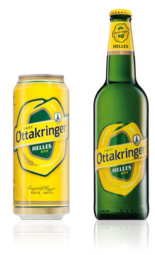 Vorschau Bild von Neues Packaging Design für Ottakringer Helles - Dose & Flasche in neuem Look