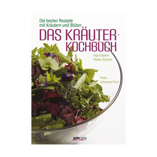 Das Kräuter-Kochbuch - Die besten Rezepte mit Kräutern und Blüten von Inge Daberer und Walter Schmitz, Fotografie: Johannes Puch, ist im Pichler Verlag/Verlagsgruppe Styria erschienen. Umfang 160 Seiten, Preis: EUR 19,99, Erscheinungstermin: Ende März 2012.