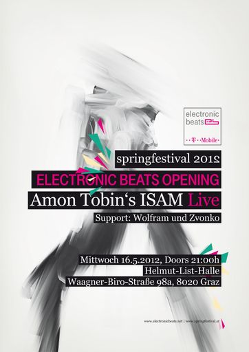 Das viertägige springfestival im österreichischen Graz wird am 16. Mai von Electronic Beats mit niemand Geringerem als Amon Tobin eröffnet.
