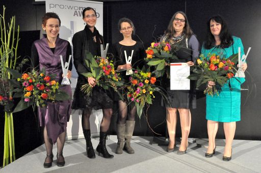 Vorschau Bild von Die Gewinnerinnen des pro:woman Awards 2012