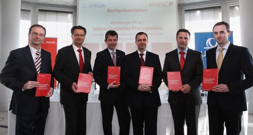 Buchpräsentation "Wertorientiertes Management" am 24.4.2012 in Wien