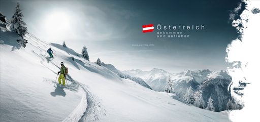  Sujet Skifahrer Ötztal: Die neue Werbelinie der Österreich Werbung