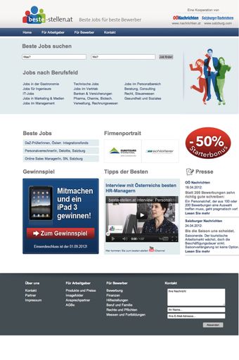  Screenshot "Beste Stellen"