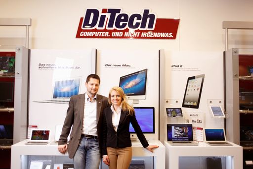 Im Bild v.l.n.r.: DiTech Firmengründer: Damian Izdebski und Aleksandra Izdebska