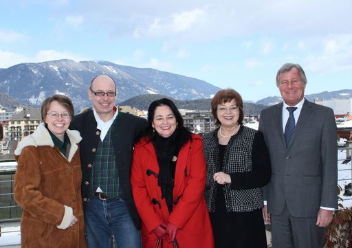 Die Hoteliers der Villacher Altstadthotels.