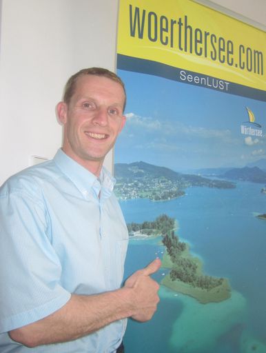 Roland Sint, neuer Geschäftsführer der Wörthersee Tourismus GmbH