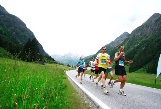 Die traumhafte Kulisse beim Gletschermarathon Pitztal-Imst entschädigt für jegliche Anstrengung.
