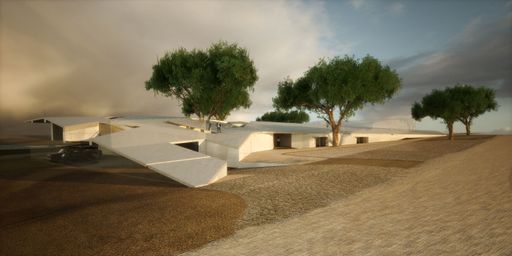 Stiefel & Company Architects / Daniel Kerbler, Schweizerische Kanzlei Nairobi, Kenia, Internationaler Wettbewerb, 2011 (Rendering)