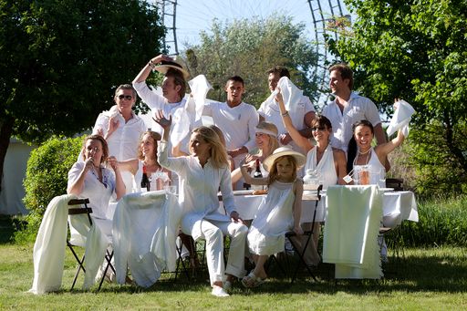  Das erste Dîner en Blanc bringt französisches Lebensgefühl nach Wien
