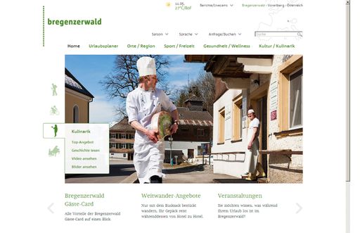 Schnörkellos schön: Die neue Bregenzerwald-Website