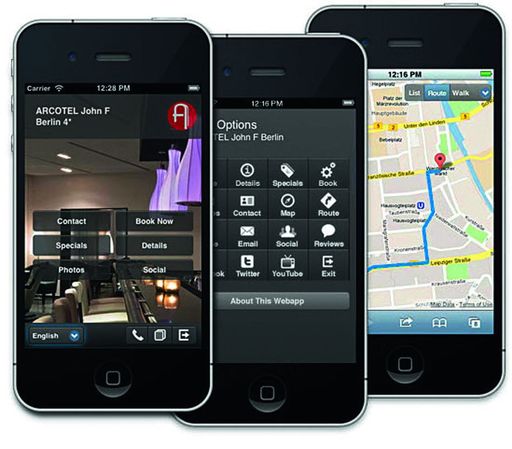 App der ARCOTEL Hotels ist in sieben Sprachen verfügbar