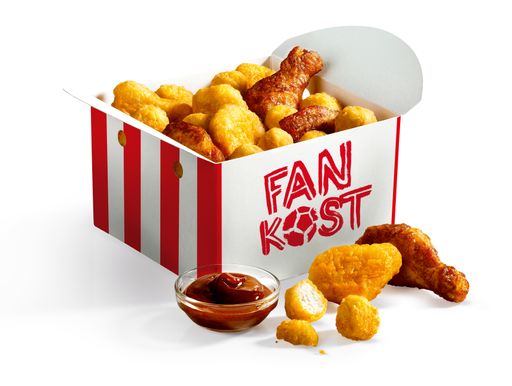 Vorschau Bild von Das beste Mittel bei akutem Fußballfieber: Die neue Fankost bei McDonald's Österreich.