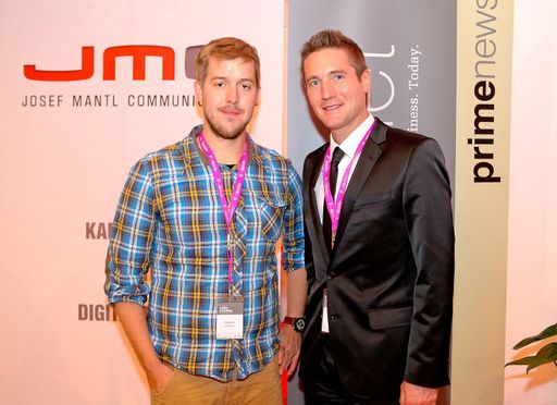 Vorschau Bild von Im Bild v.l.n.r.: Philipp Roth, Josef Mantl (Initiator MMID und CEO Josef Mantl Communications, Wien)